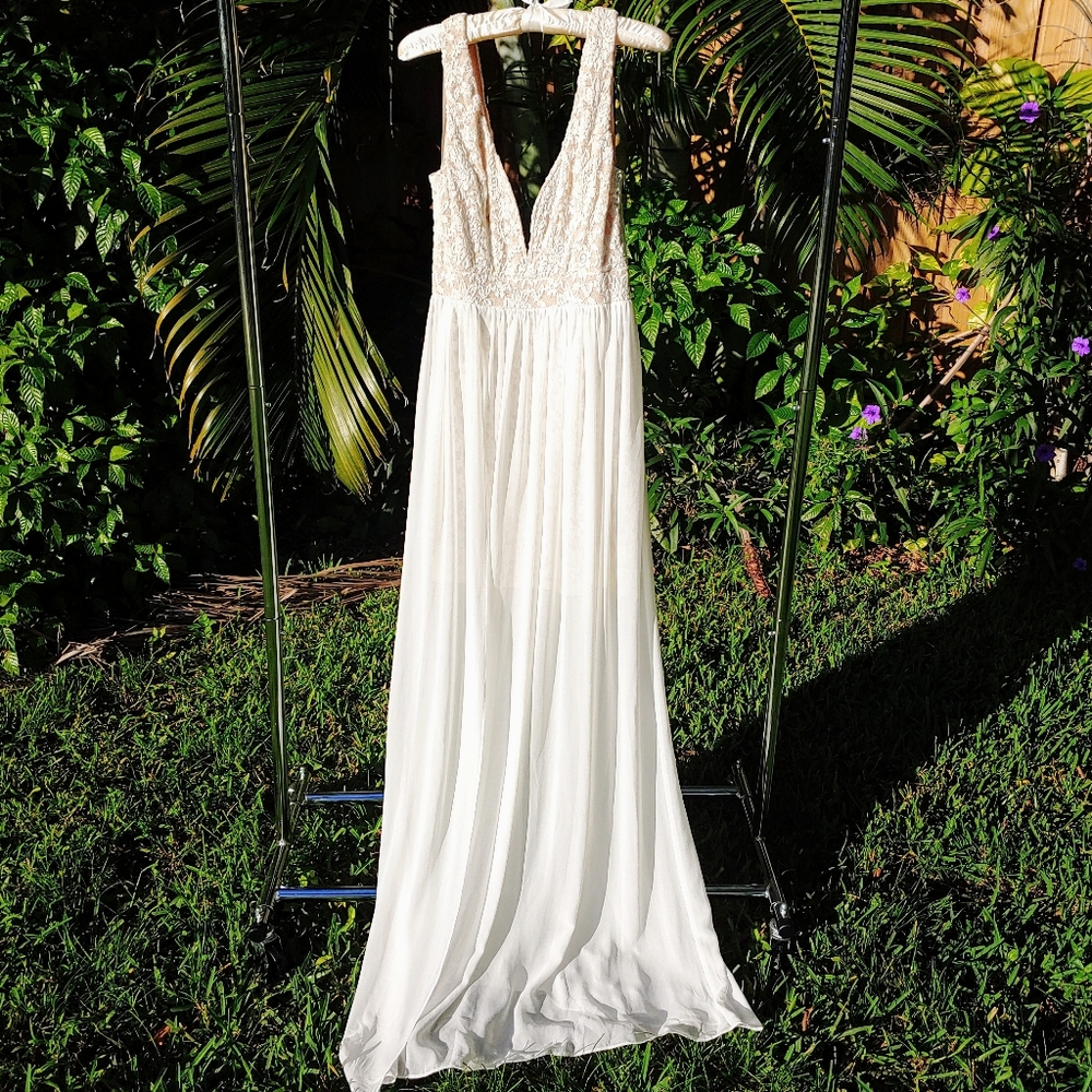 White Maxi Dress